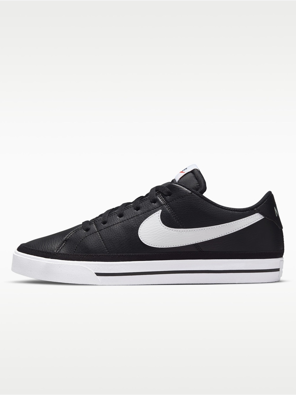 NEW Nike Court Legacy Black White Low-Top Sneakers 7Y 8.5W